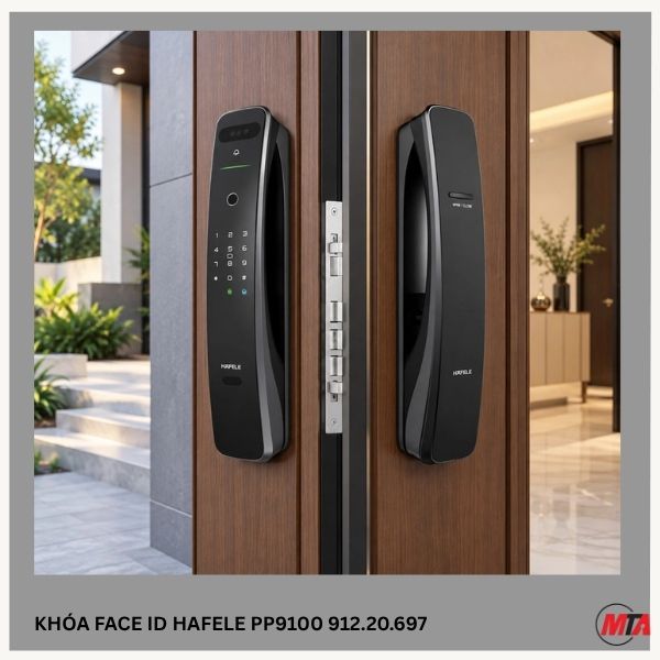 Khóa nhân diện khuôn mặt Hafele PP9100 MSP 912.20.697 - kết nối app điện thoại - Ảnh 2