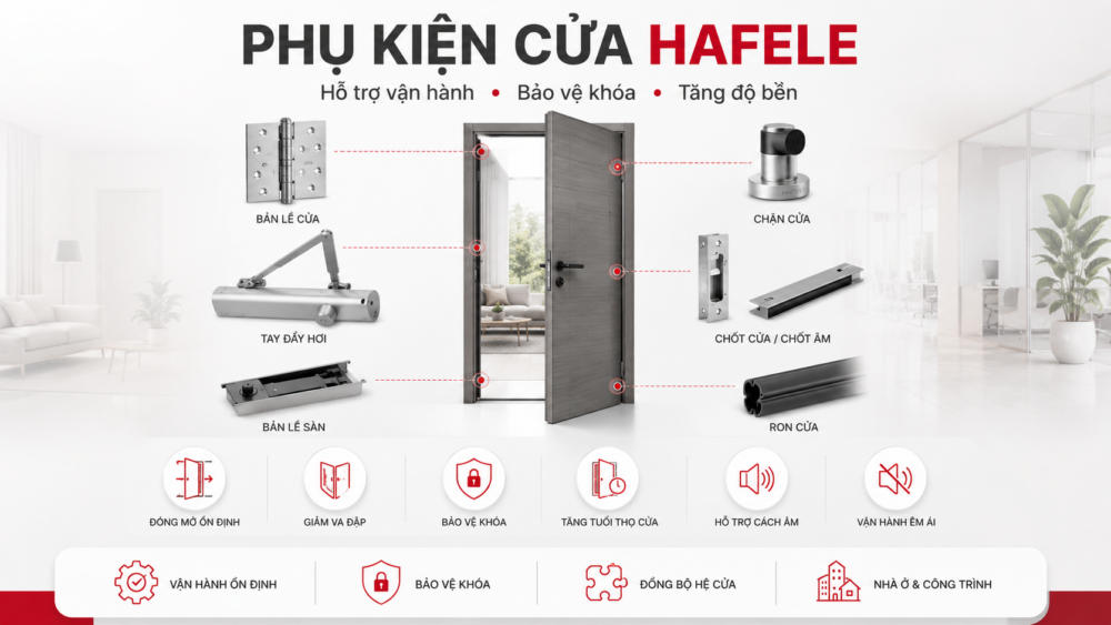 PHỤ KIỆN CỬA HAFELE