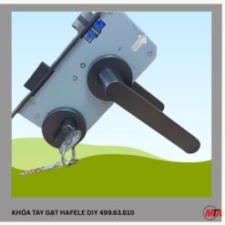 khóa tay gạt DIY hafele 499.63.610 dùng cho cửa phòng