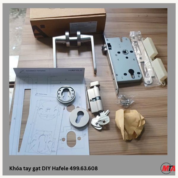 khóa tay gạt DIY hafele